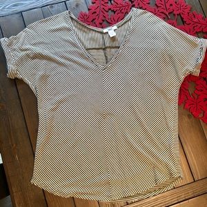 Bar III striped top - size M